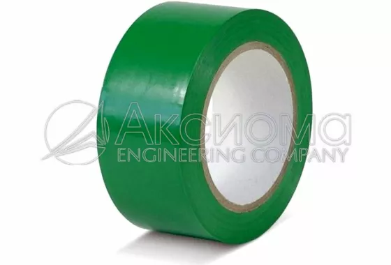 Контрастная лента для маркировки, 50 мм сигнальная зеленая.